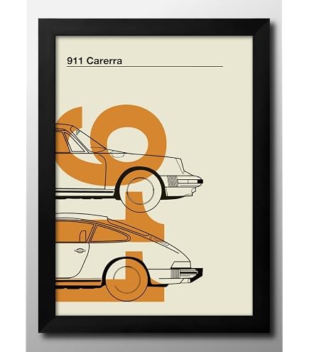 Amazon.co.jp: Bigwig Prints Porsche 911ポスター - ポルシェウォール